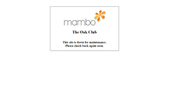 Desktop Screenshot of members.theoakclub.org